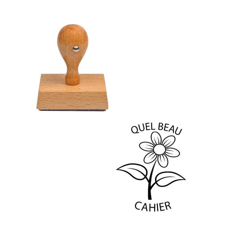 Tampon enseignant quel beau cahier n°304