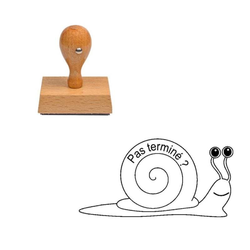 Tampon enseignant Pas terminé n°334