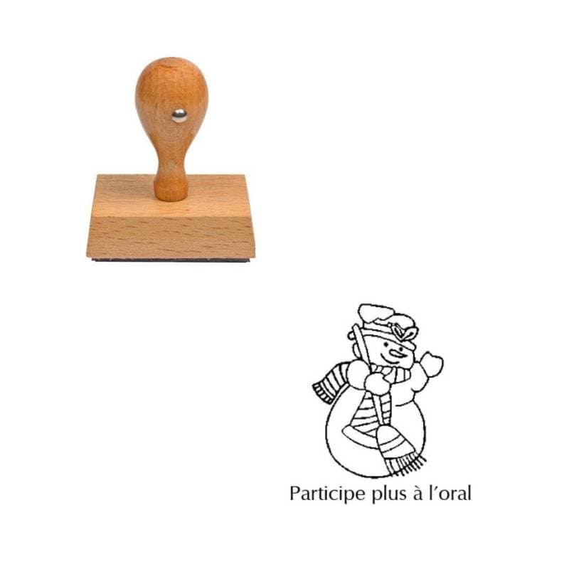Tampon enseignant Participe plus à l'oral n°358