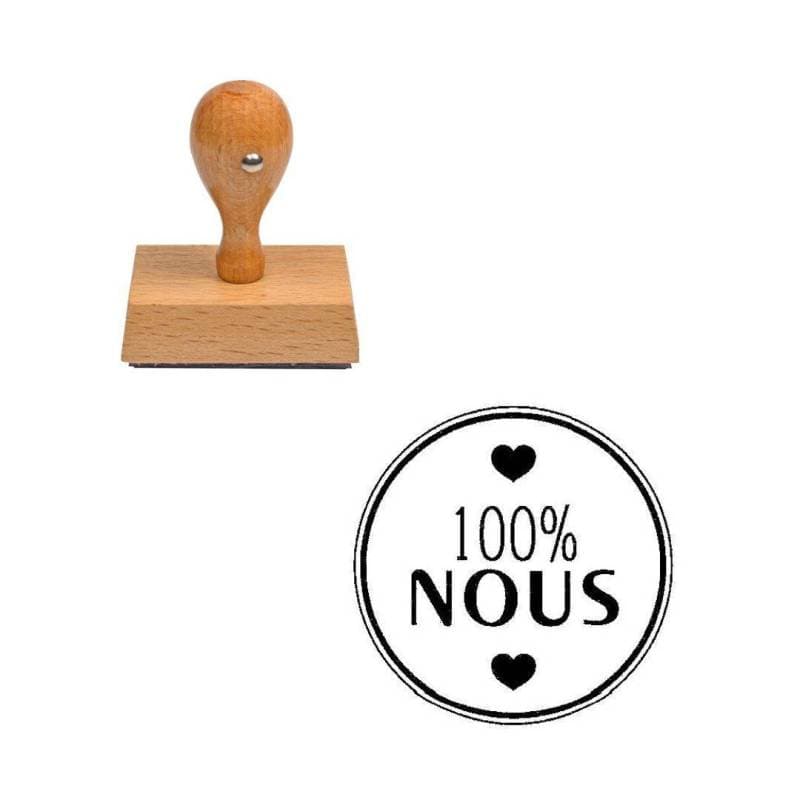 Tampon pour mariage 100% nous