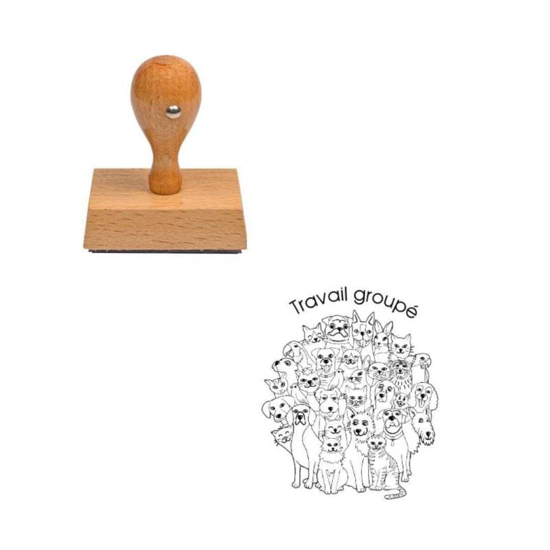 Tampon enseignant Travail groupé n°375
