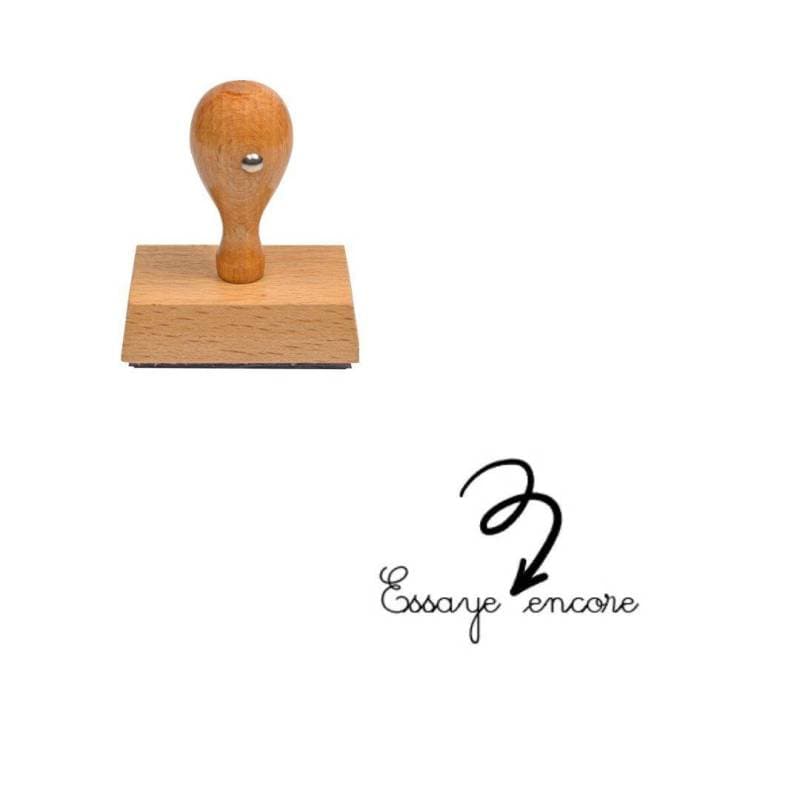 Tampon enseignant Essaye encore n°384