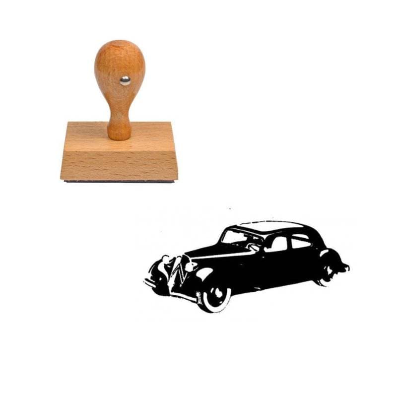 Tampon Voiture ancienne en bois