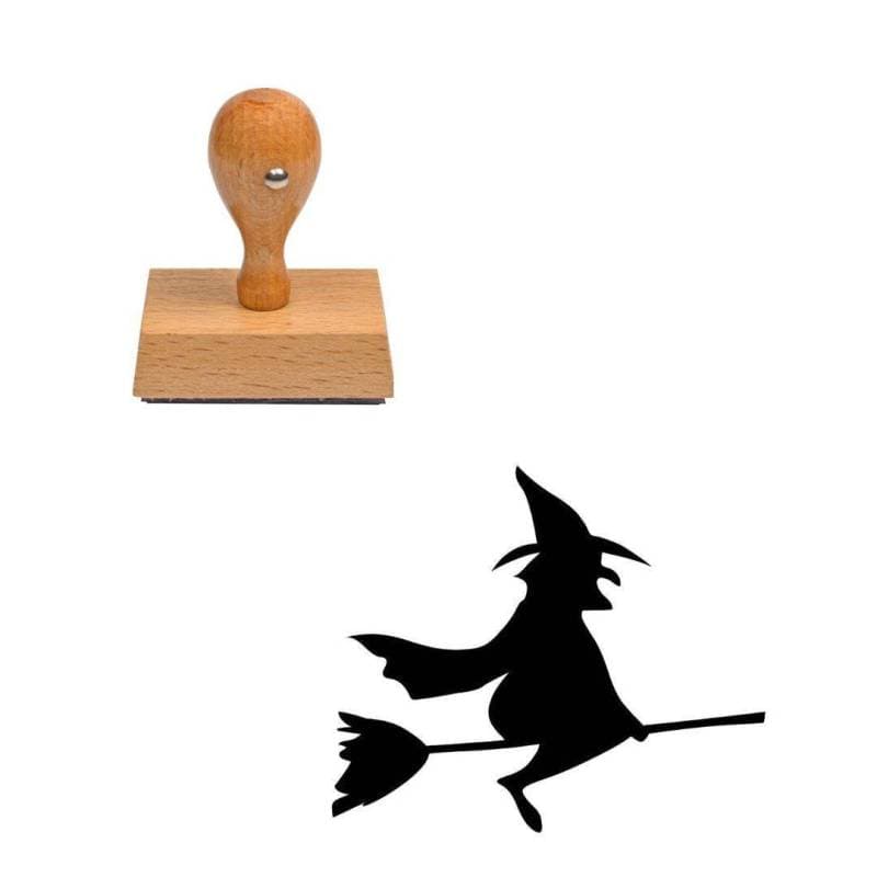 Tampon Halloween sorcière
