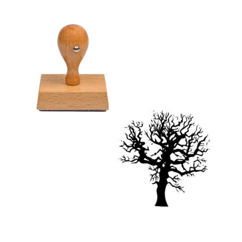 Tampon Halloween arbre
