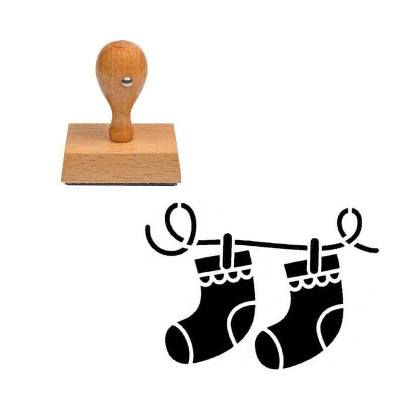 Tampon Noël Chaussettes