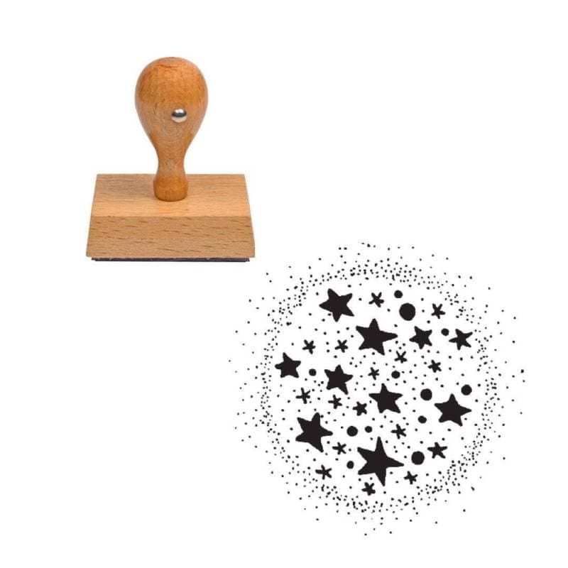 Tampon Noël Etoiles