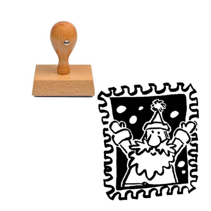 Tampon Noël Timbre Père Noël