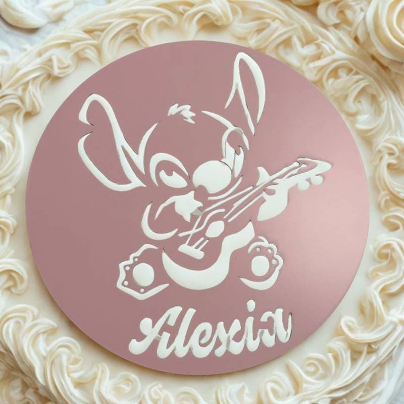 Pochoir pour gâteau
