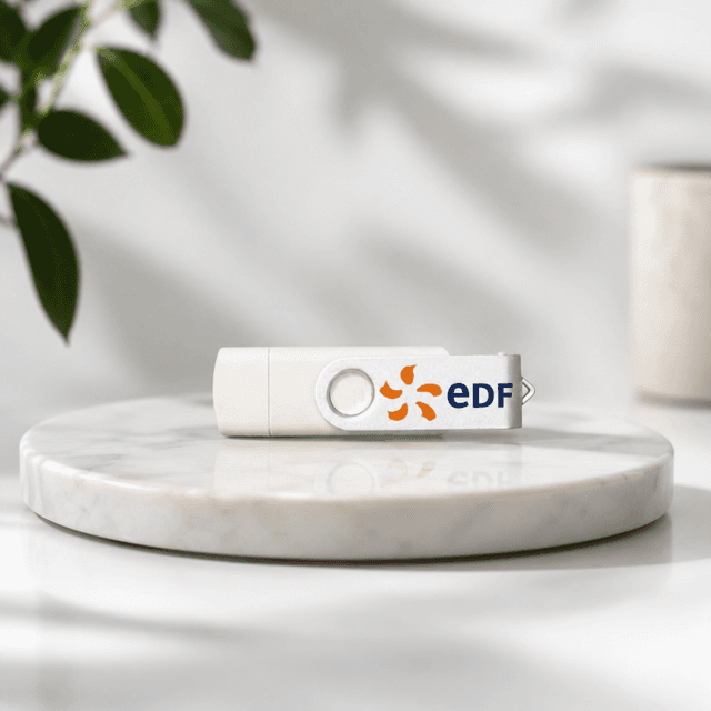Clé USB Personnalisée avec Logo Estampille Directe
