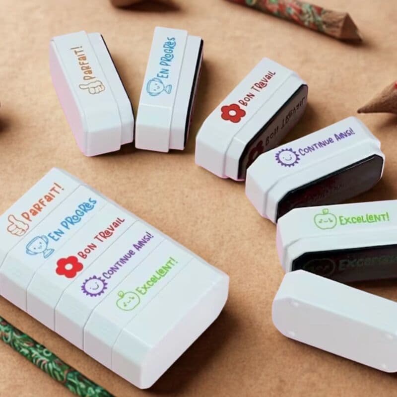 Tampon encreur en bloc x5