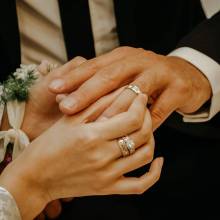 Tampon mariage - Ecriture et tampon